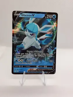 Pokemon TCG Glaceon V Evolving Skies 040/203 Holo Ultra Rare - Image 3
