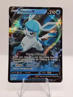 Pokemon TCG Glaceon V Evolving Skies 040/203 Holo Ultra Rare - Image 4