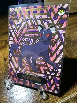 Shadow Persian Gold Holo #0031 - Crystal Collection 2024 - Pokemon Card - Image 2