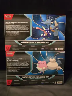 NEW Pokemon Greninja Ex & Kingdra Ex AND Snorlax Ex & Blissey Ex Sets - Image 2
