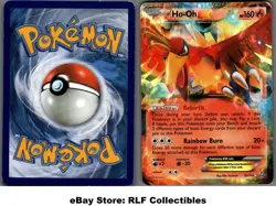 2012 Pokemon, B&W Dragons Exalted, #22/124 Ho-Oh EX, Holo Ultra Rare (b) - Image 1