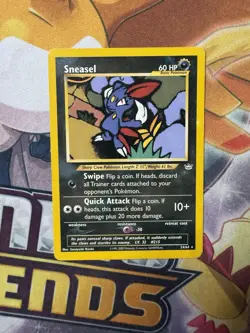 Pokemon Tcg Sneasel #24 Pokemon Neo Revelation - Image 1