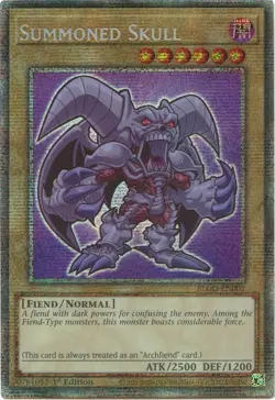 Summoned Skull - BLGG-EN001 - Starlight Rare YuGiOh - Image 2