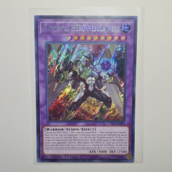 Konami Yu-Gi-Oh! Elemental HERO Nebula Neos CT15-EN001 Secret Rare Foil LE - Image 1