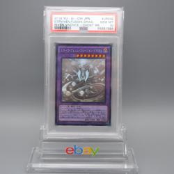Yu-Gi-Oh PSA10 Starving Venom Fusion Dragon INOV-JP038 Ghost Rare Japanese PS484 - Image 1