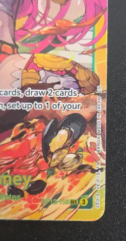 One Piece CCG Jewelry Bonney OP12-118 | Legacy of the Master | SEC Foil 6000/5 - Image 2