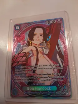 BOA HANCOCK ONE PIECE CARD GAME THE SEVEN WARLORDS OF THE SEA/KUJA PIRATES PRLL - Image 1
