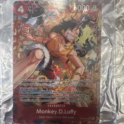 Monkey D. Luffy OP16-015 SR Alternate Art NM AA OP16 The Time of Battle - Image 1