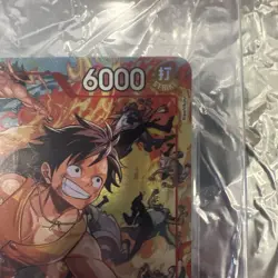 Monkey D. Luffy OP16-015 SR Alternate Art NM AA OP16 The Time of Battle - Image 3