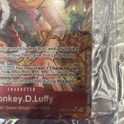 Monkey D. Luffy OP16-015 SR Alternate Art NM AA OP16 The Time of Battle - Image 4