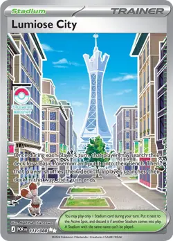 Pokemon TCG ME03: Perfect Order Lumiose City 111/088 Holo Ultra Rare - Image 1