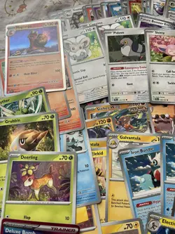 Pokemon Scarlet & Violet Bulk Card Lot 100+ Mixed Era Holos/Reverses/Commons - Image 4