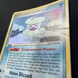 Snow-cloud Castform 29/113 Delta Species Stamped Reverse Holo Pokemon Card - Image 2