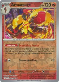 Armarouge 44/197 Reverse Holo | Obsidian Flames | Pokemon Card - Image 1