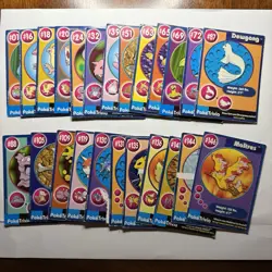 Vintage 1999 Pokemon Cards Poke Trivia Burger King Cards Toys - Lot of 24 - Image 1
