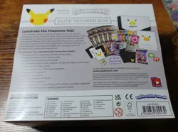 Pokemon Celebrations ETB Box Sealed 25th Anniversary New Pokemon Cards Sealed - Image 3