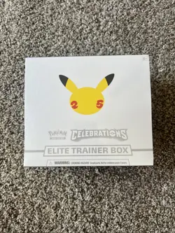 Pokemon Celebrations Elite Trainer Box ETB TCG 25th Anniversary Edition 820650809439 - Image 1