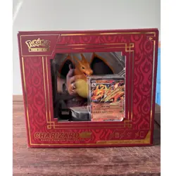 Pokemon TCG Charizard ex Super-Premium Collection Sealed Box Promo Boosters 2024 - Image 1