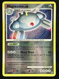 Pokemon Magnezone Reverse Holo - Diamond & Pearl - 8/130 NM - Image 1