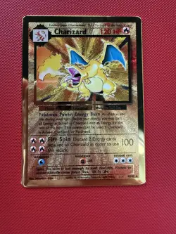 Pokemon Charizard Celebrations UPC Promo Metal Holo 004/102 English - Image 3
