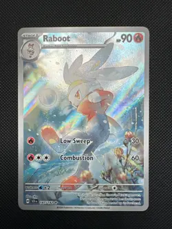 Pokemon Raboot 147/142 Sv07: Stellar Crown Illustration Rare Holo - Image 1