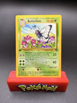 [NM] 1999 Pokemon Jungle Butterfree 1st Edition #33/64 Uncommon - Image 1