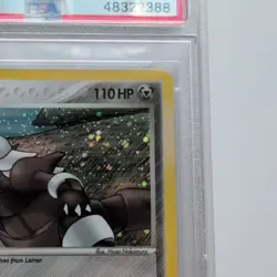 2006 Pokemon Aggron Holo Legend Maker PSA 9 2/92 - Image 4