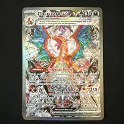 2023 Pokemon SV Obsidian Flames Charizard ex Special Illustration Rare #223/197 - Image 1