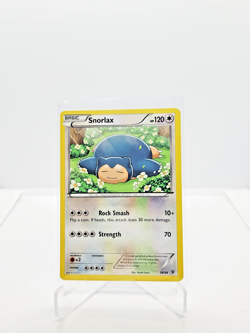 Pokemon XY Kalos Starter Snorlax 26/39 Non-Holo LP *Read Description - Image 1