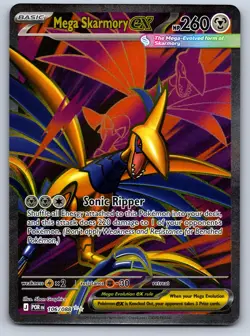 Mega Skarmory ex 106/088 Ultra Rare Perfect Order Near Mint - Image 1