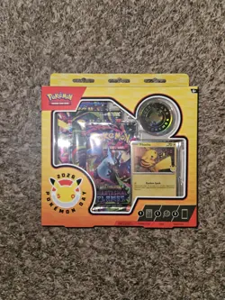 The Pokemon Company Intl Pokemon Day 2026 Box Pikachu Promo + 3 Boosters - Image 1