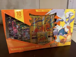 Pokemon TCG Reshiram & Charizard GX Premium Collection Box New/Factory Sealed - Image 1