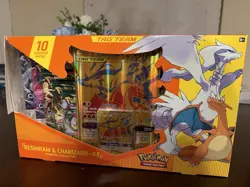 Pokemon TCG Reshiram & Charizard GX Premium Collection Box New/Factory Sealed - Image 2