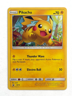 Pokemon TCG Pikachu SM76 Holofoil Promo SM Promos HD SWIRL Holo Bleed Error - Image 1