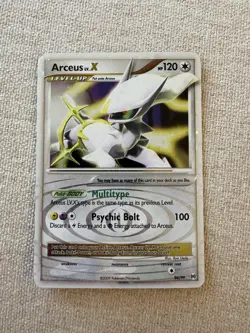 2009 Arceus Platinum Arceus Lv. X Holo 96/99 Pokemon - Image 1