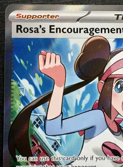 2026 Pokemon - Rosa’s Encouragement 114/088 Perfect Order - FULL ART ULTRA RARE - Image 5
