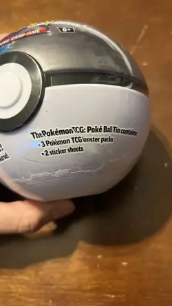 Pokemon TCG PokeBall Tin Sealed NEW *LOT OF 2* ~ 6 Booster Packs - Image 2