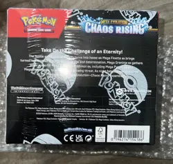 Pokemon Mega Evolution Chaos Rising Booster Box 36 Packs NEW FACTORY SEALED - Image 3