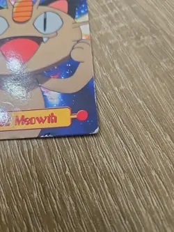 1999 Topps Series TV Animation #52 Meowth TV11 Pokemon Character Card LP - Image 2