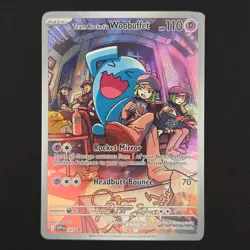 Pokemon TCG Card Team Rocket's Wobbuffet SVP203 Destined Rivals Promo - NM - Image 1