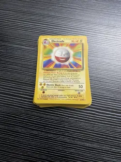 Pokemon TCG Base Set Unlimited Card Lot 33x Cards MP-HP WOTC - Image 1