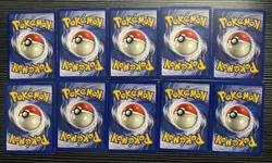 Pokemon TCG Base Set Unlimited Card Lot 33x Cards MP-HP WOTC - Image 4