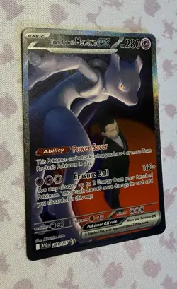 Ascended Heroes Mewtwo EX Special Illustration Rare Pokemon Card 281/217 - Image 1