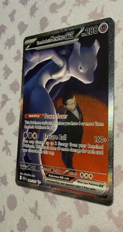 Ascended Heroes Mewtwo EX Special Illustration Rare Pokemon Card 281/217 - Image 2