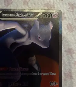 Ascended Heroes Mewtwo EX Special Illustration Rare Pokemon Card 281/217 - Image 4