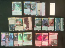 Star Wars Unlimited Legends of the Force Foil lot - 128 cards - 14R/6S/37U/71C - Image 1