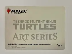 Sally Pride, Lioness Leader Gold StamArt Series: Teenage Mutant Ninja Turtles... - Image 2