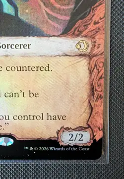 MTG Hexing Squelcher Showcase Foil #317 Lorwyn Eclipsed NM English - Image 2