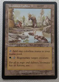 Yavimaya Hollow 143 Urza's Destiny Magic The Gathering MTG Card LP - Image 1