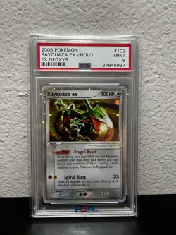 Pokemon EX Deoxys Rayquaza #102/107 2005 PSA 9 Mint - Image 1